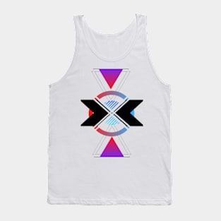 Shapes pattern Tank Top